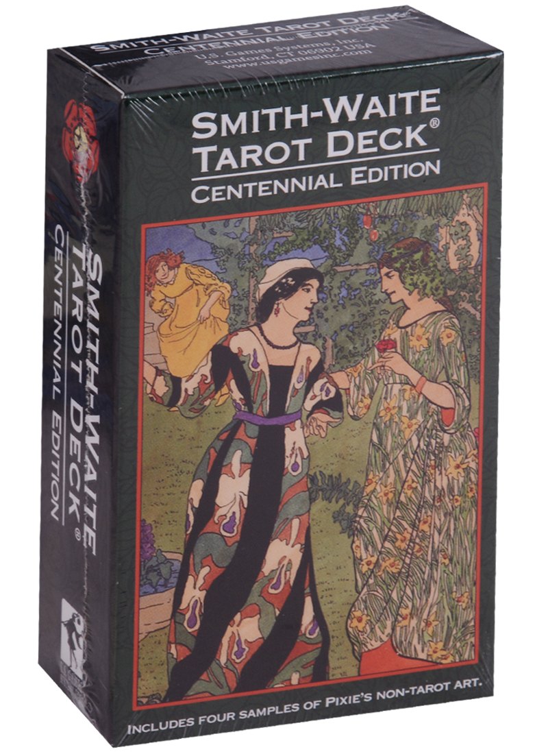 

Таро Аввалон, Smit Waite centennial desk Tarot Таро Уэйта-Смитт включающие 4 карты Памеллы не входящие в Таро (кар