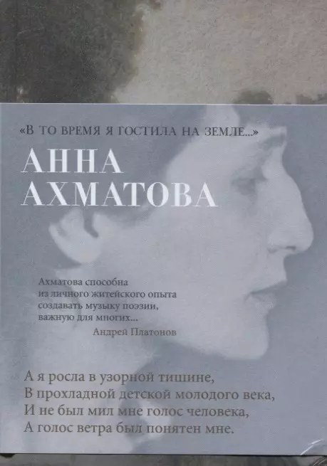 Ахматова Анна Андреевна - В то время я гостила на земле...
