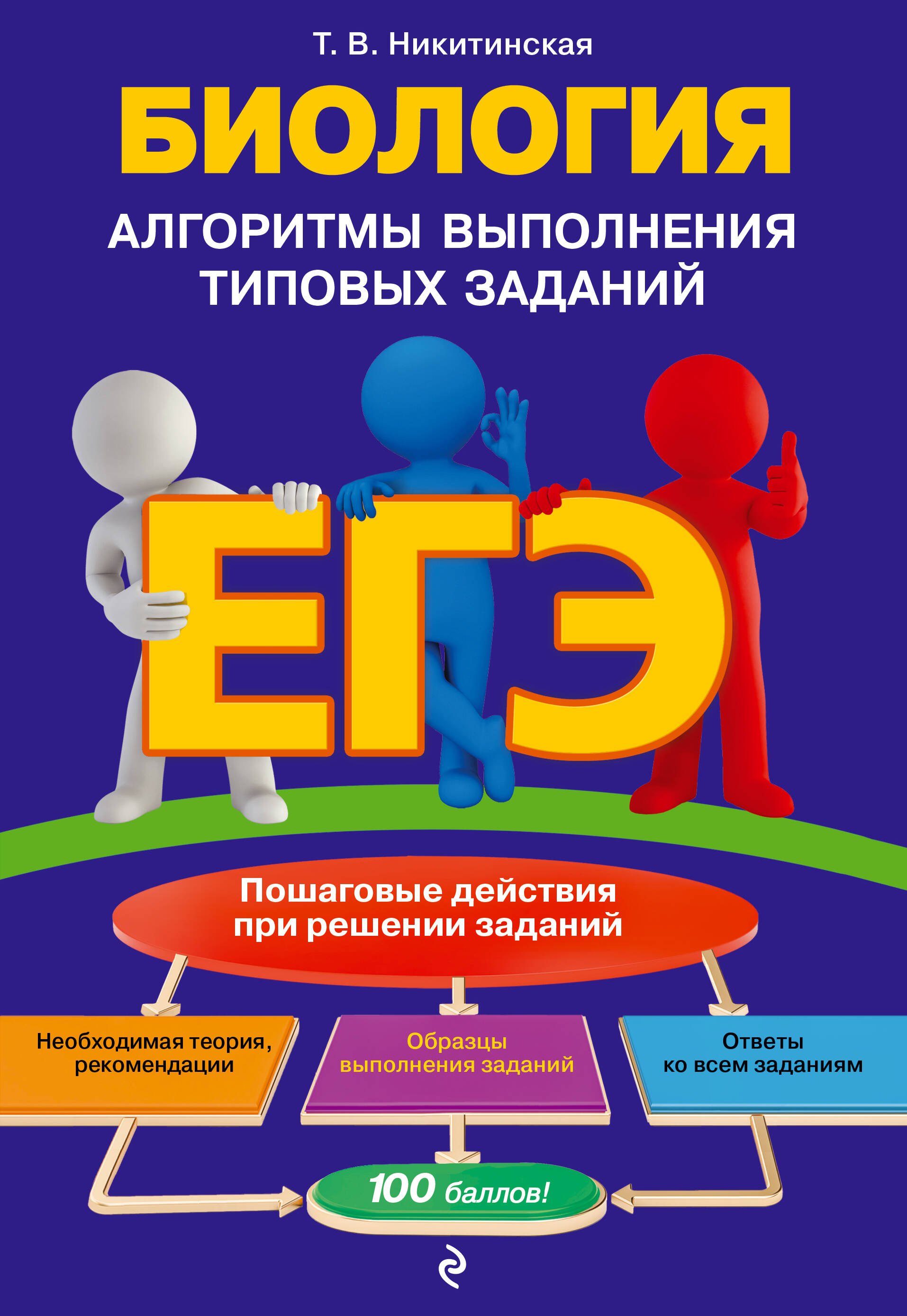 

ЕГЭ. Биология. Алгоритмы выполнения типовых заданий