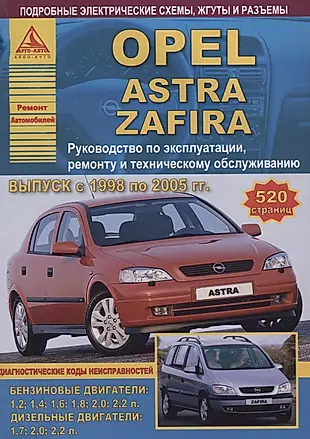 Opel Astra/Zafira Выпуск 1998 - 2005 с бензиновыми и дизельными двигателями. Эксплуатация. Ремонт. ТО — 2682144 — 1