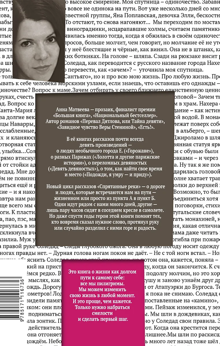 Спрятанные реки: истории о попутчиках (Анна Матвеева) - купить книгу с ...