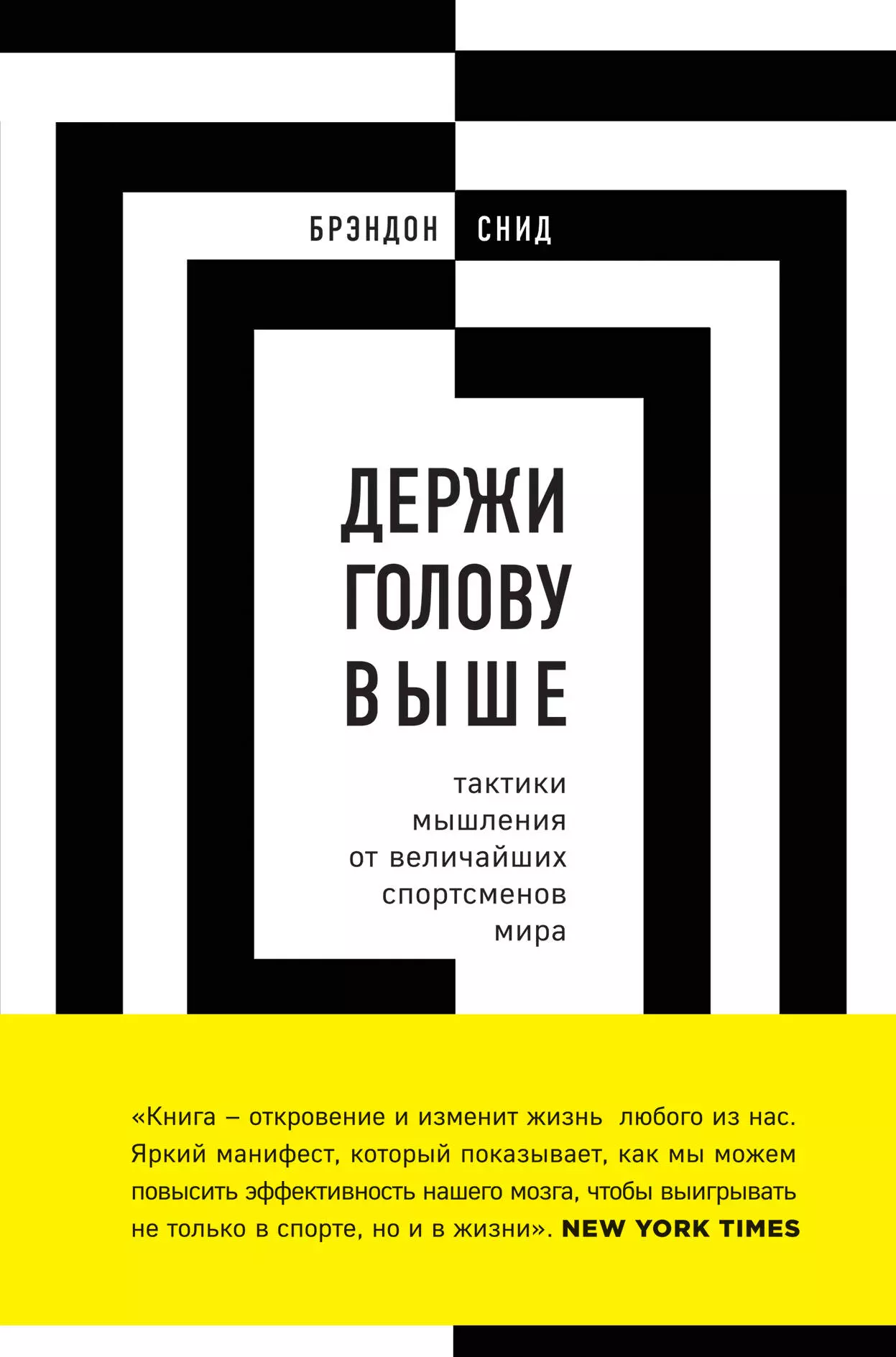 Снид Брэндон Держи голову выше: тактики мышления от величайших спортсменов