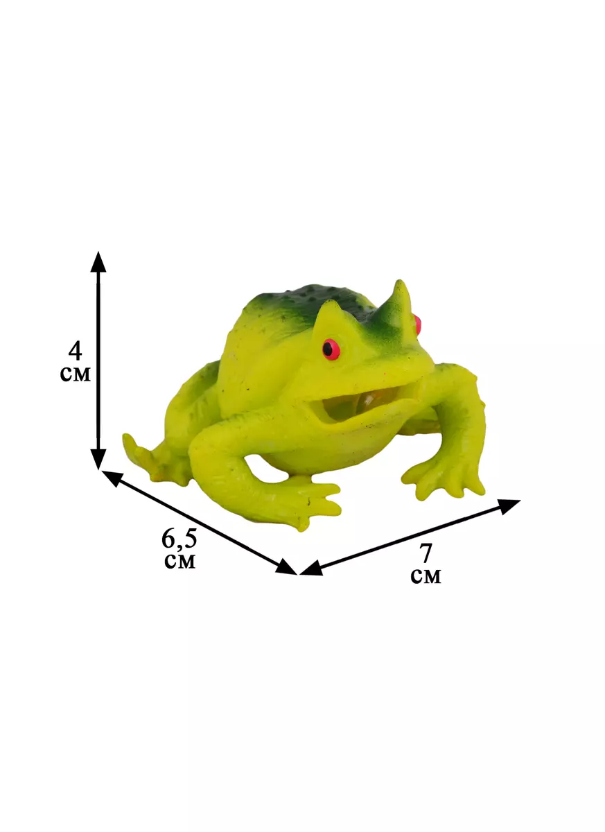 Игрушка-Прикол Жаба, 6 см, в ПВХ боксе (2688516) купить по низкой цене в  интернет-магазине «Читай-город»