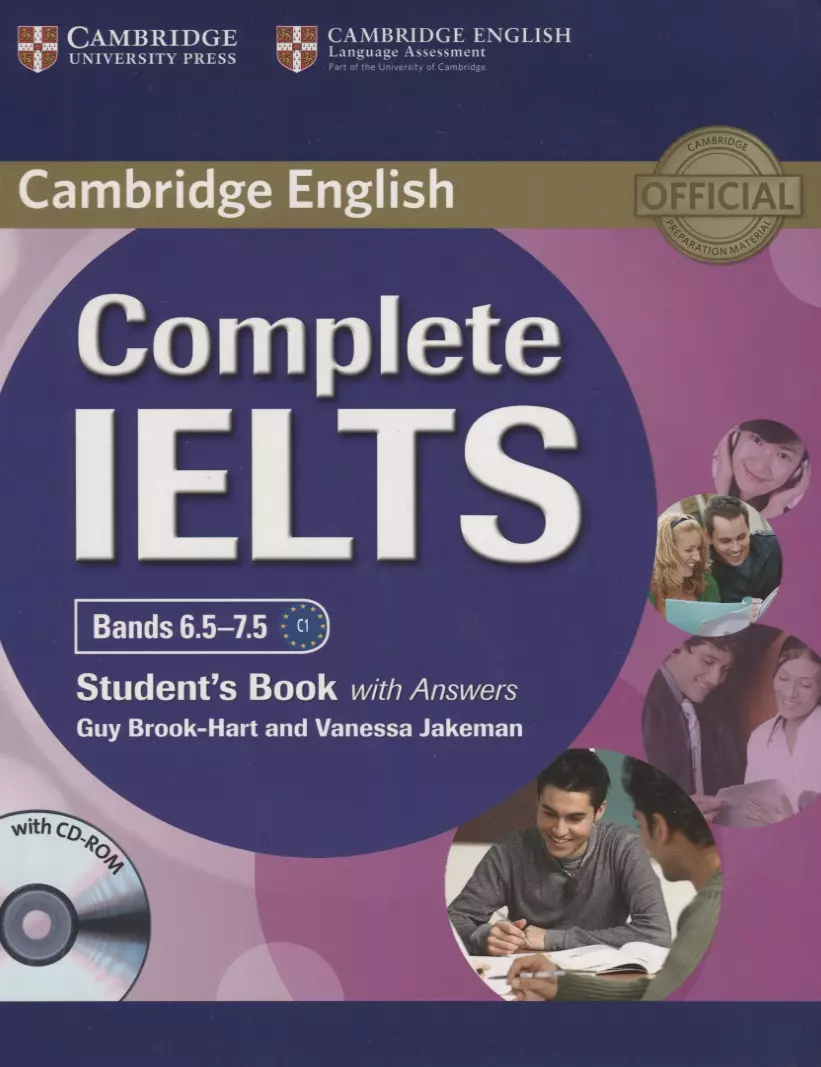 Complete IELTS. Bands 6.5-7.5. Students Book with Answers + CD-ROM (Guy  Brook-Hart) - купить книгу с доставкой в интернет-магазине «Читай-город».  ISBN: 978-1-10-762508-2