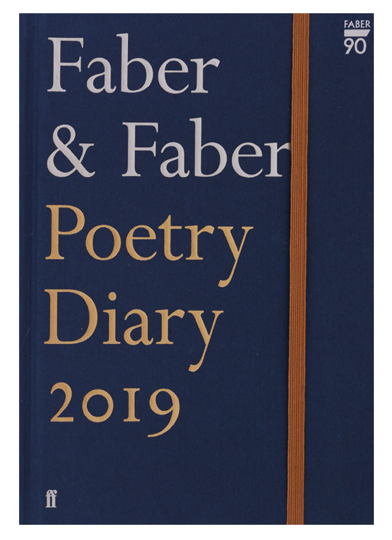 Faber & Faber Poetry Diary 2019 keats john the poetry of john keats