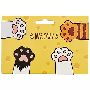 Магнитные закладки «Meow», 4 штуки — 2709986 — 1