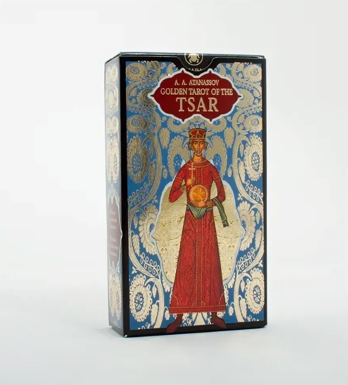 Alligo P. Golden Tarot of the Tsar. Таро Золото икон (78 карт + инструкция на русском языке)