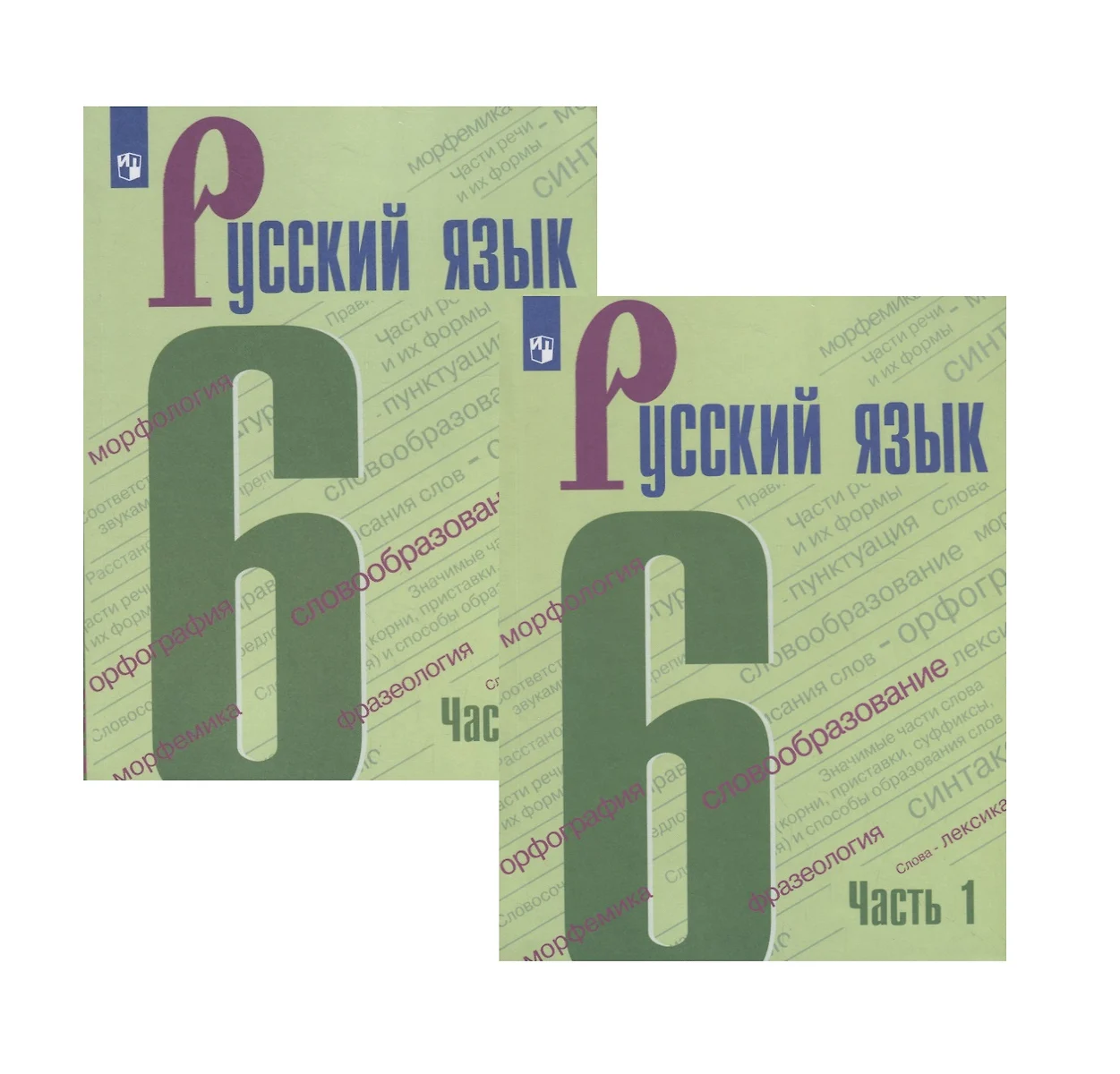 Русский Язык. 6 Класс. Учебник В Двух Частях (Комплект Из 2 Книг.