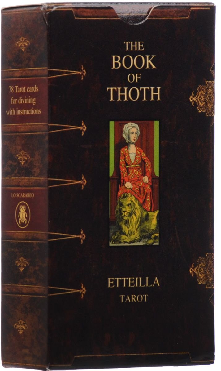 

The Book of Thoth Таро Гранд Эттейла 78 карт + инструкция (EX057) (коробка)