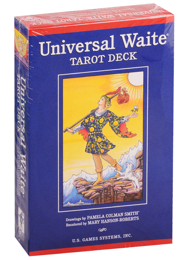 Хансон-Робертс Мэри Universal Waite Tarot Deck (78 карт + инструкция) pamela colman smith rider waitetm playing card deck