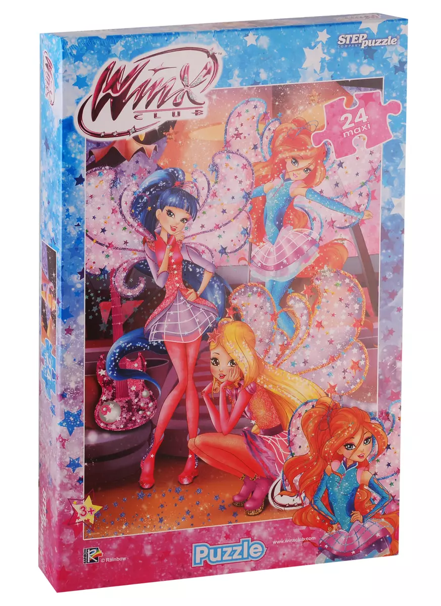 Пазл Winx Step puzzle maxi 24эл (2757727) купить по низкой цене в  интернет-магазине «Читай-город»