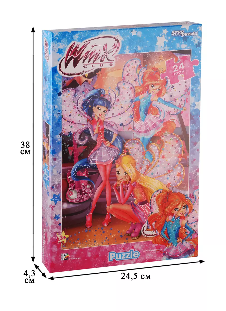 Пазл Winx Step puzzle maxi 24эл (2757727) купить по низкой цене в  интернет-магазине «Читай-город»