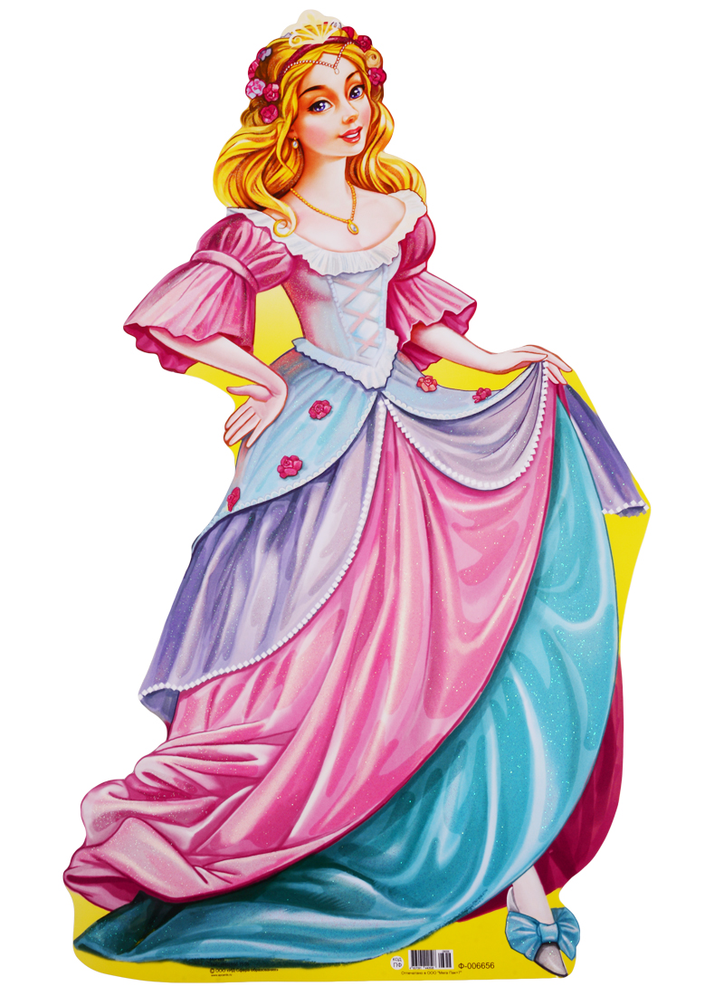 Плакат вырубной Принцесса - Золушка