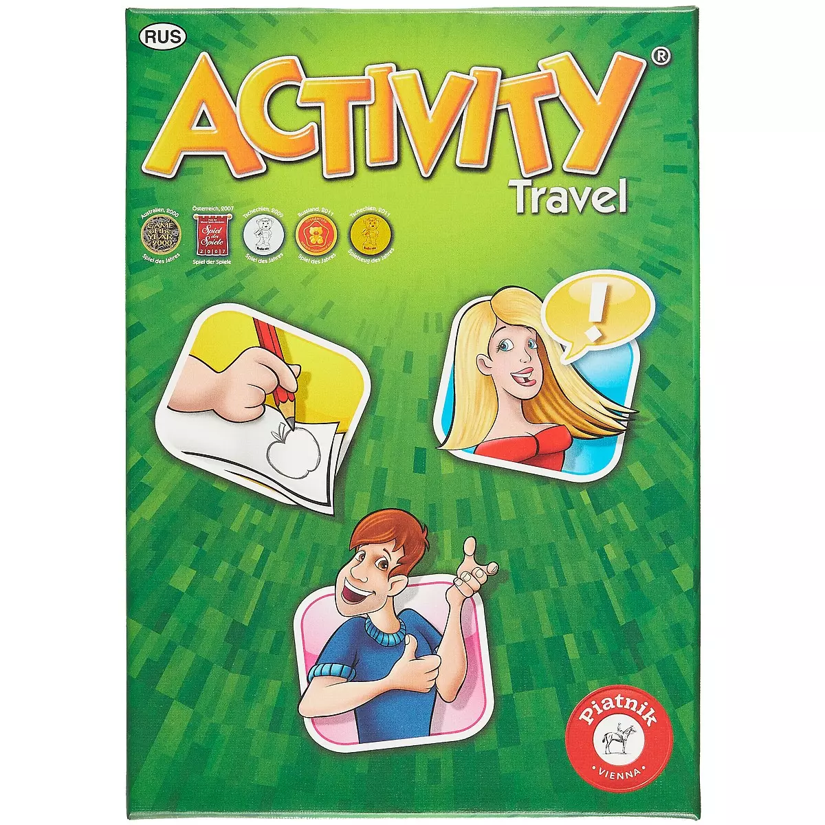 НИ Activity Travel компактная версия (776809) (Игры Пиатника) (8+)  (Piatnik) (коробка) (2783269) купить по низкой цене в интернет-магазине « Читай-город»