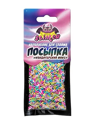 Наполнение для слайма Посыпка кондитерский микс ТМ Slimer «Читай-город»