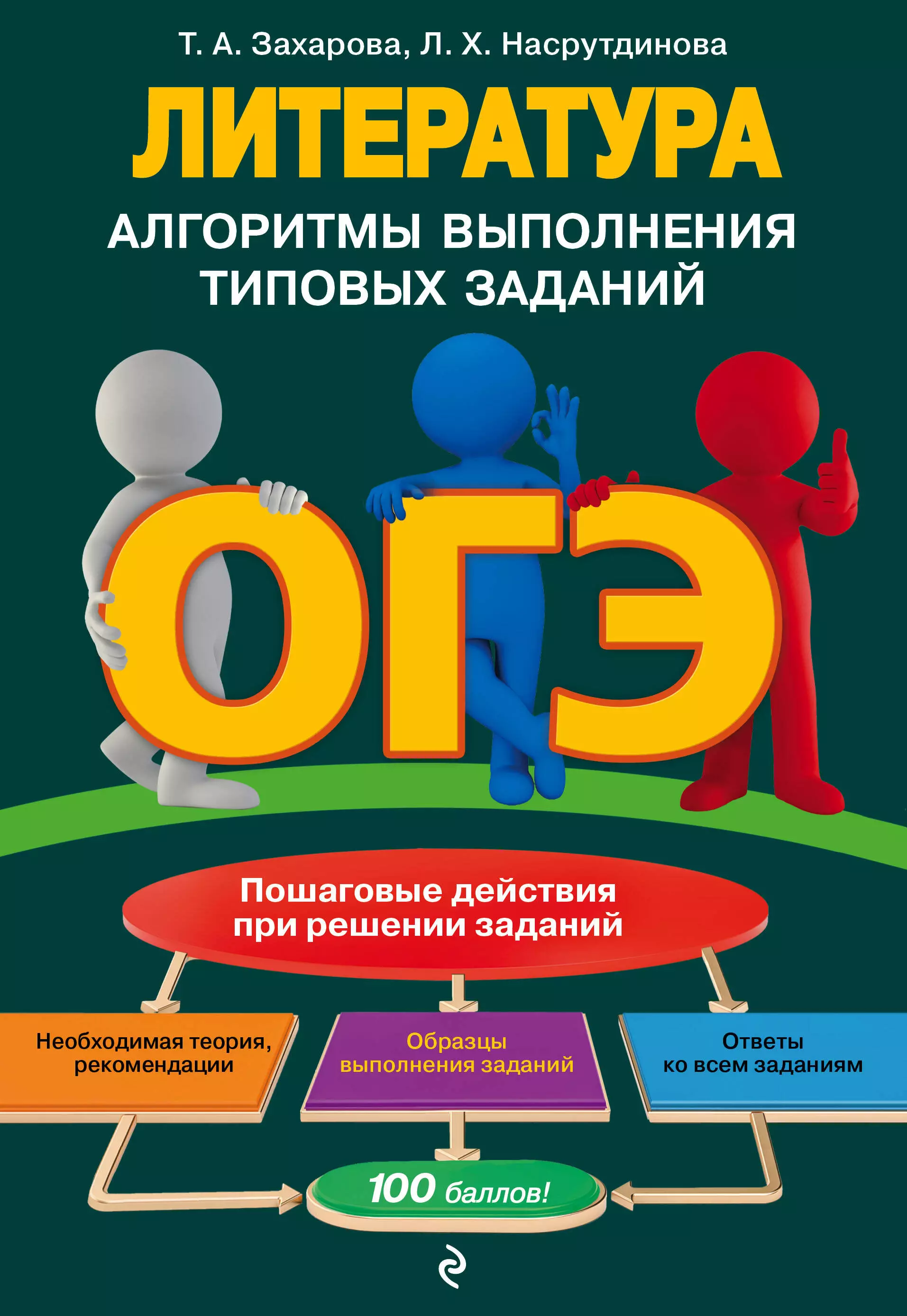 Захарова Татьяна Александровна - ОГЭ. Литература. Алгоритмы выполнения типовых заданий