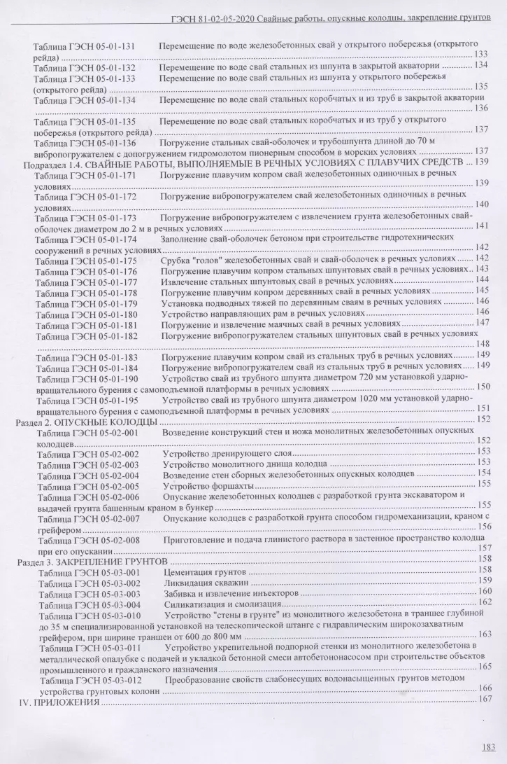 Государственные элементные сметные нормы на строительные и специальные  строительные работы. Сборник 5: Свайные работы, опускные колодцы,  закрепление ...