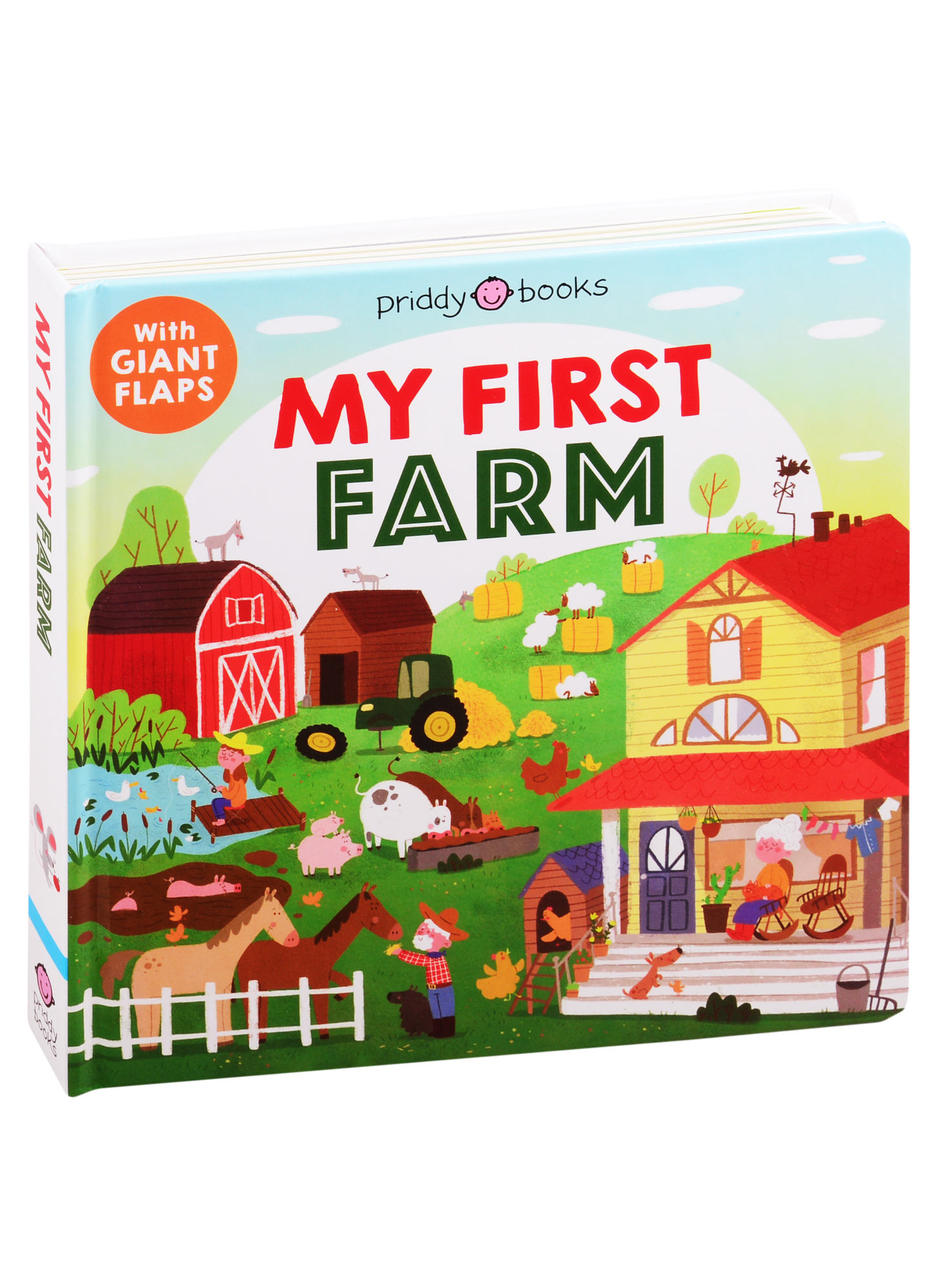Priddy Roger My First Farm my giant abc flashcards 26 cards