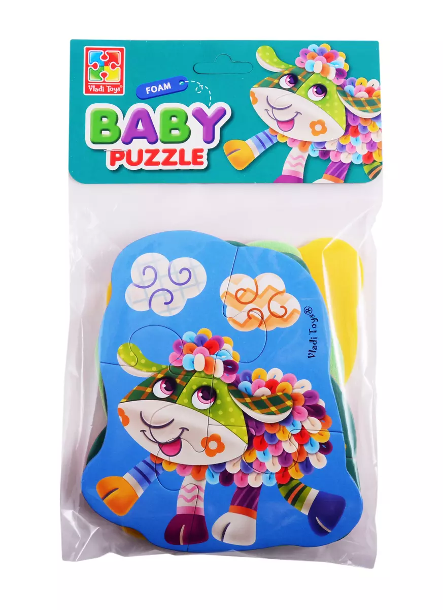 Мягкие пазлы Baby Puzzle Чудо ферма 4 картинки, 13 элементов Vladi Toys  (2828360) купить по низкой цене в интернет-магазине «Читай-город»