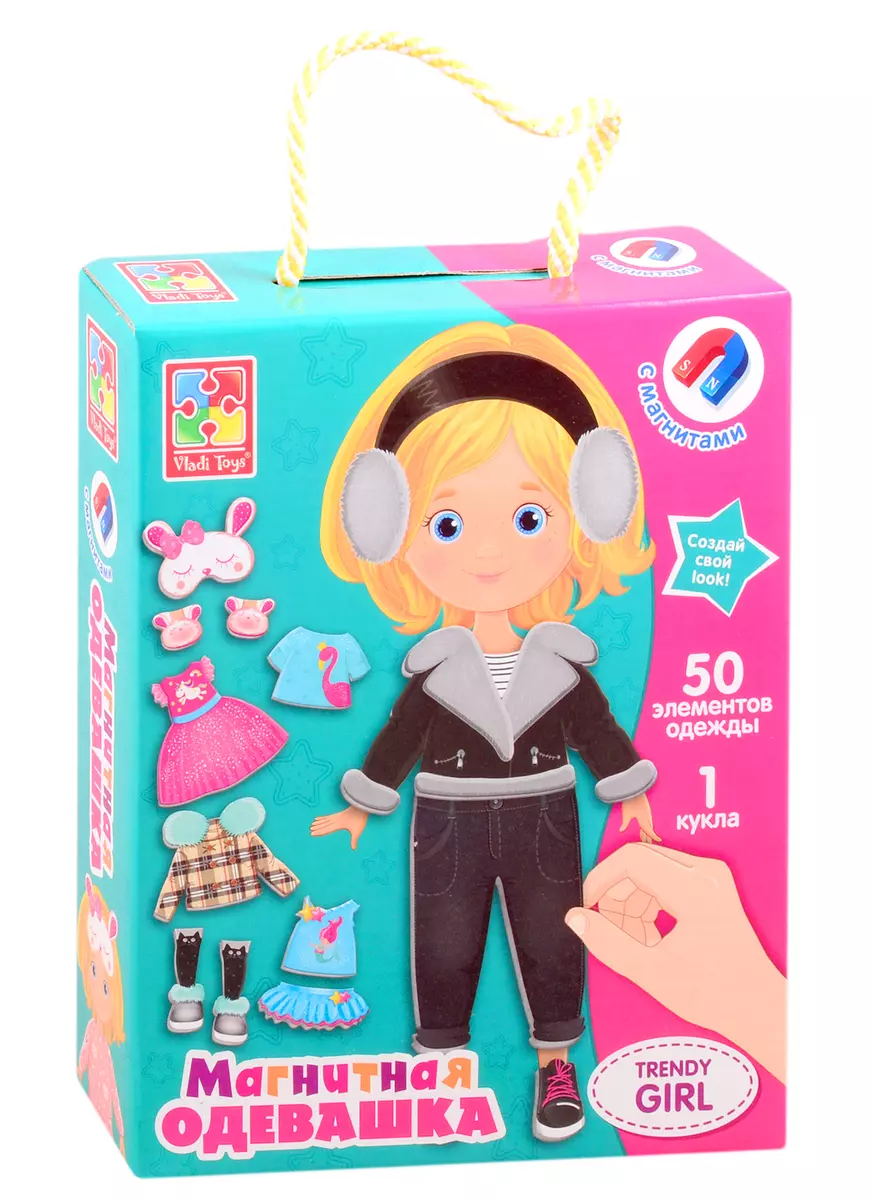 Магнитная игра-одевашка ТМ Vladi Toys Family look (2842521) купить по  низкой цене в интернет-магазине «Читай-город»