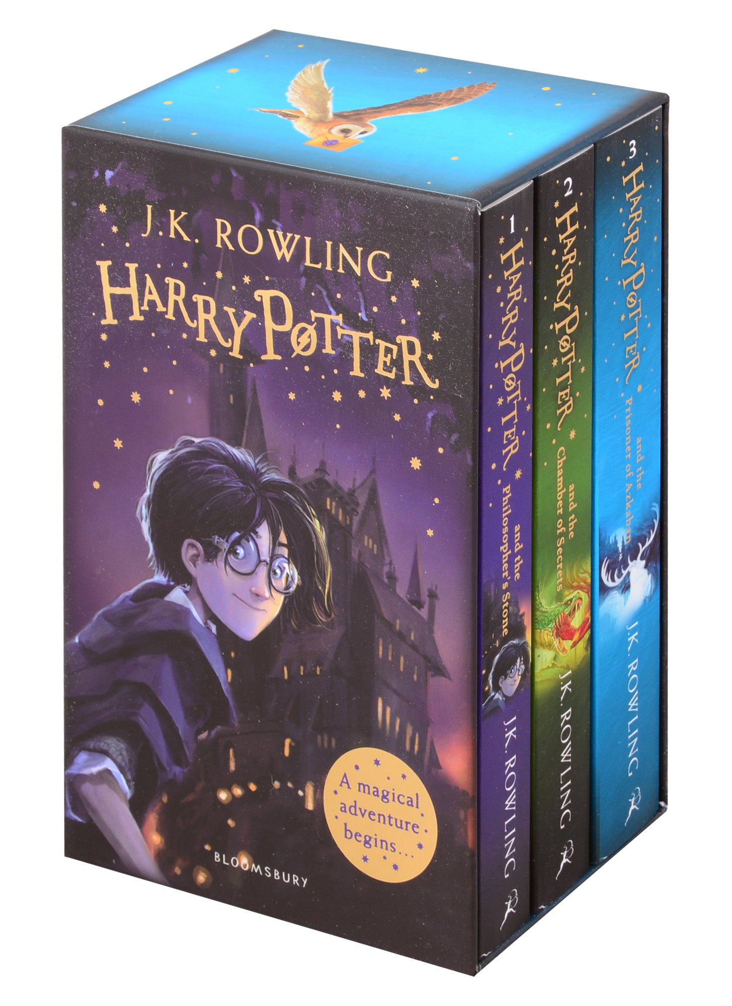 

Harry Potter. A Magical Adventure Begins (комплект из 3 книг)