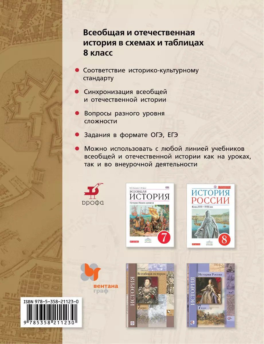 Всеобщая и отечественная история в схемах и таблицах. 8 класс. Практикум  (Сергей Агафонов) - купить книгу с доставкой в интернет-магазине  «Читай-город». ISBN: 978-5-35-821123-0