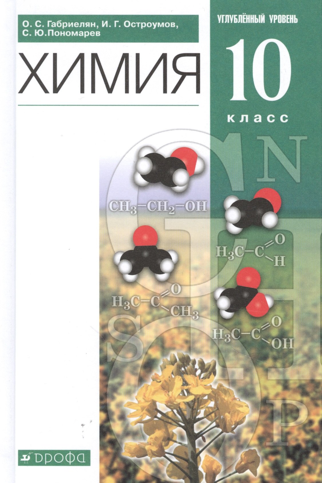 

Химия. 10 класс. Учебное пособие. Углубленный уровень