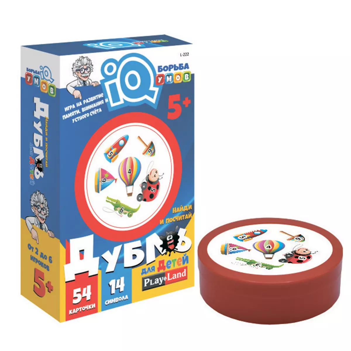 Настольная игра ТМ Play Land Дубль для детей (54 карточки) L-222 (2862889)  купить по низкой цене в интернет-магазине «Читай-город»