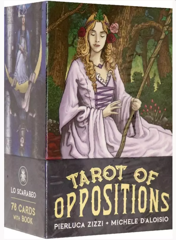 Tarot of Oppositions (78 Cards with Book) дзидзи пьерлука д’алози мишель таро оппозиций