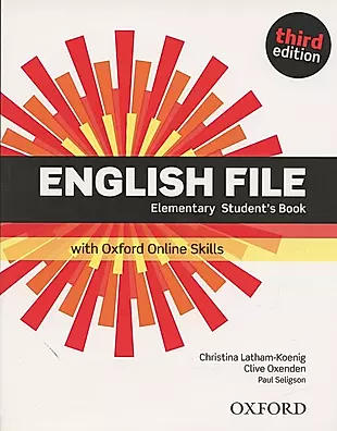 English File. Elementary Student`s Book with Oxford online skills — 2869336 — 1