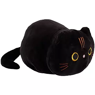 Мягкая игрушка "Котик черный", 28 х 17 см — 2869504 — 1