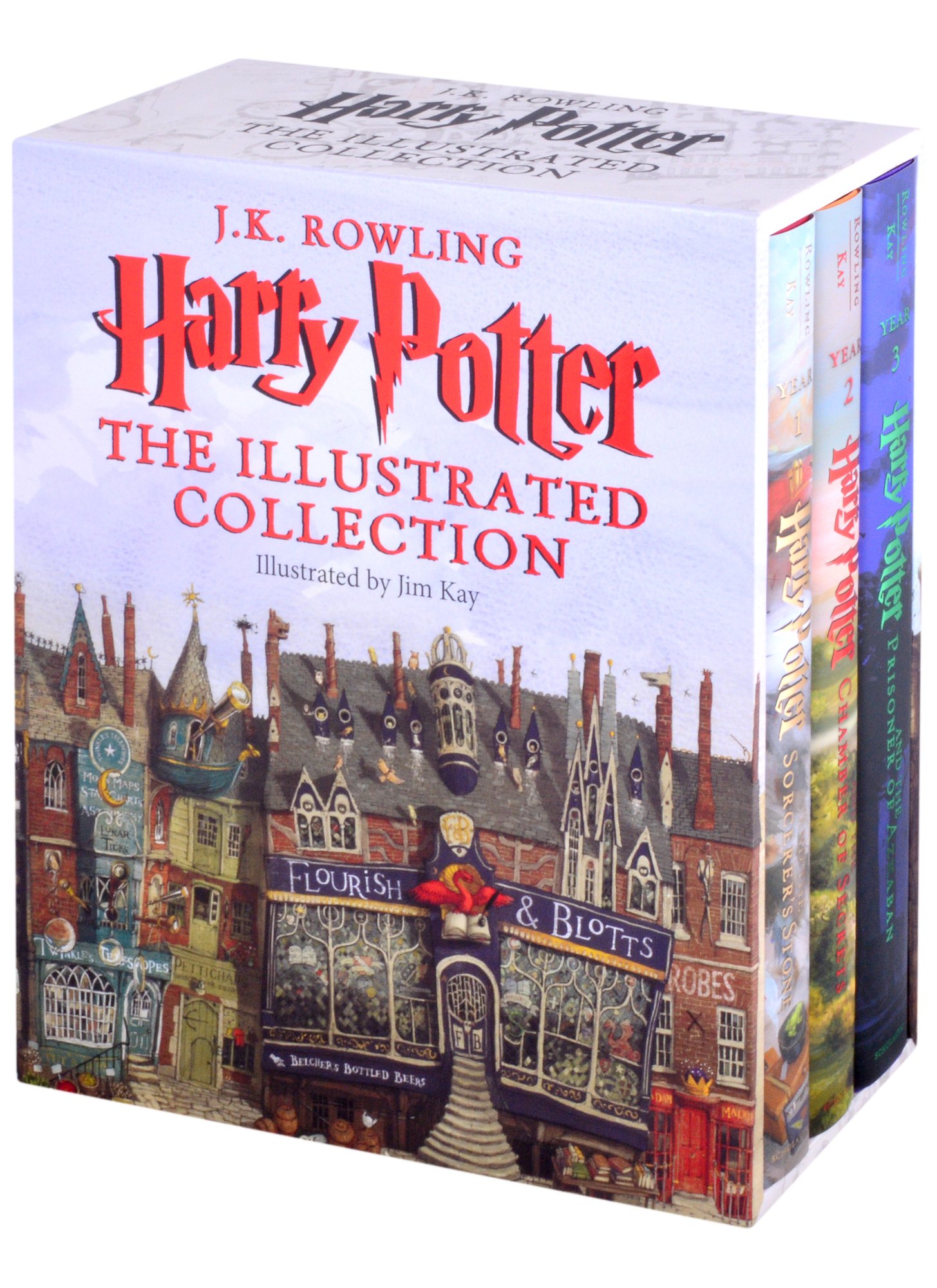 

Harry potter: The illustrated collection (комплект из 3-х книг)