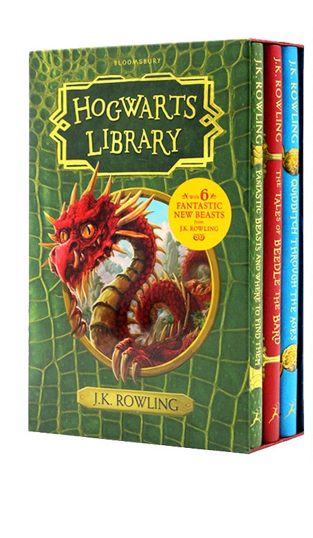 Роулинг Джоан Кэтлин The Hogwarts Library Box Set (комплект из 3-х книг) rowling joanne harry potter adult hardback box set