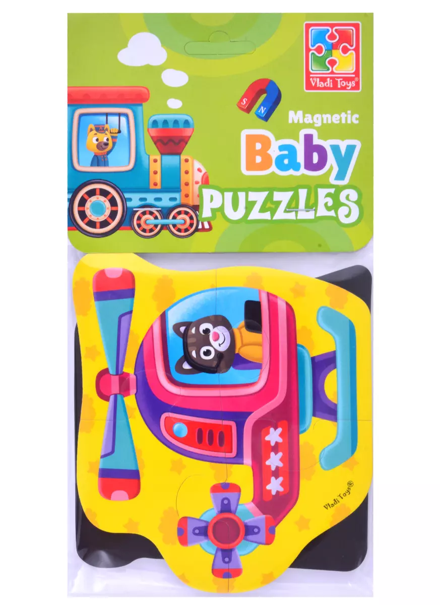 Мягкие магнитные Baby puzzle 