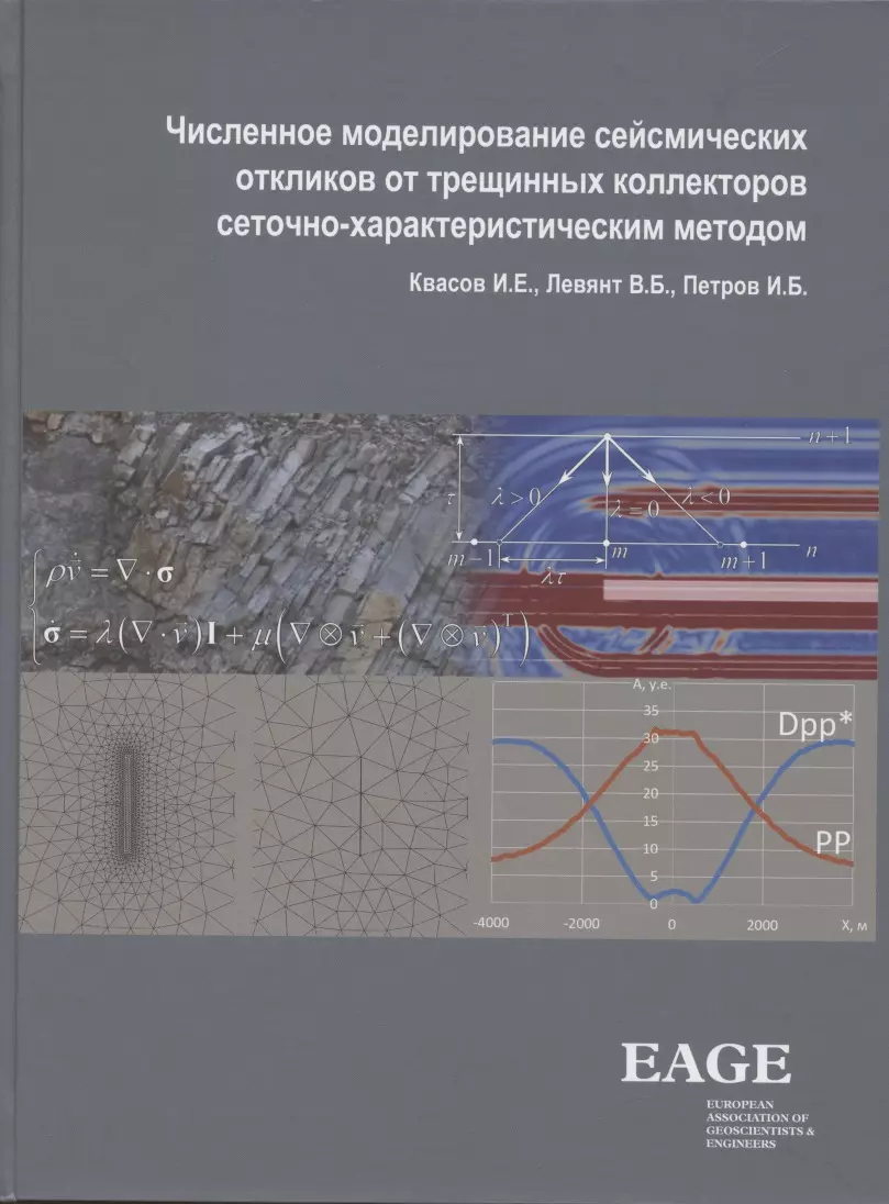 Левянт Владимир Борисович, Квасов Игорь Евгеньевич, Петров Игорь Борисович - Численное моделирование сейсмических откликов от трещинных коллекторов сеточно-характеристическим методом