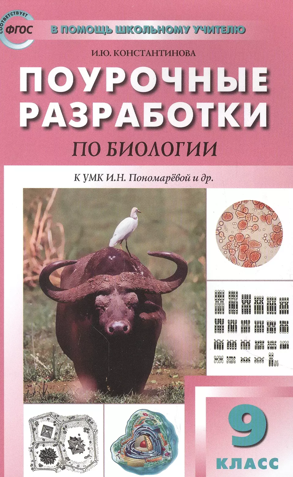 Константинова Ирина Юрьевна - Поурочные разработки по биологии. 9 класс. Пособие для учителя