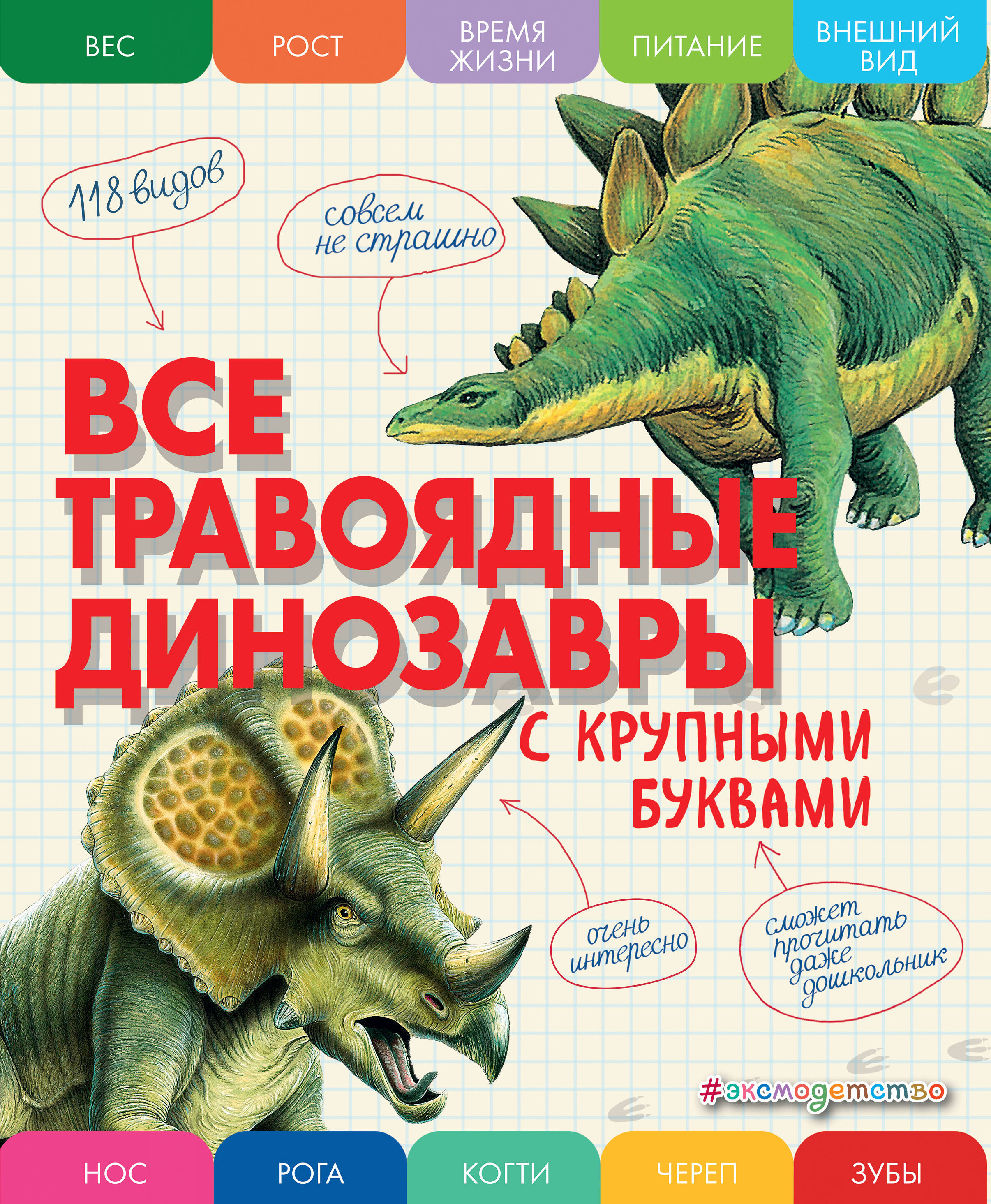 Ананьева Елена Германовна - Все травоядные динозавры с крупными буквами