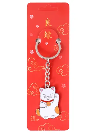 Брелок Котик Манэки-нэко (металл) (2925420) купить по низкой цене в ...