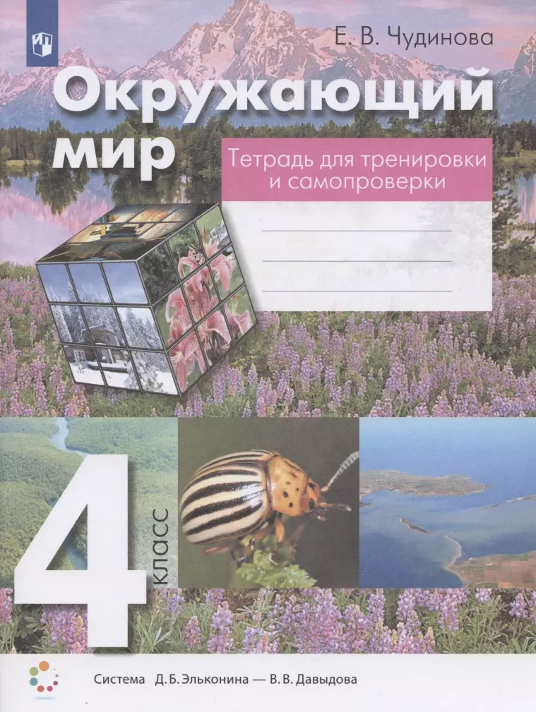 Чудинова Елена Васильевна Окружающий мир. 4 класс. Тетрадь для тренировки и самопроверки. Учебное пособие