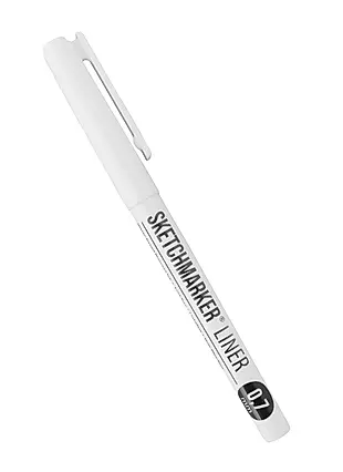 Ручка капиллярная черная 0,7мм (линер) SKETCHMARKER (2932324)  по .