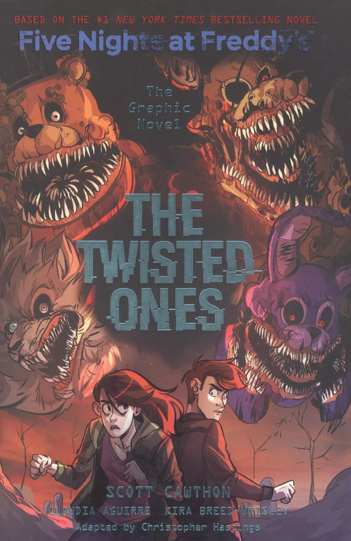 The Twisted Ones (Five Nights at Freddys Graphic Novel 2) cawthon scott cooper elley into the pit