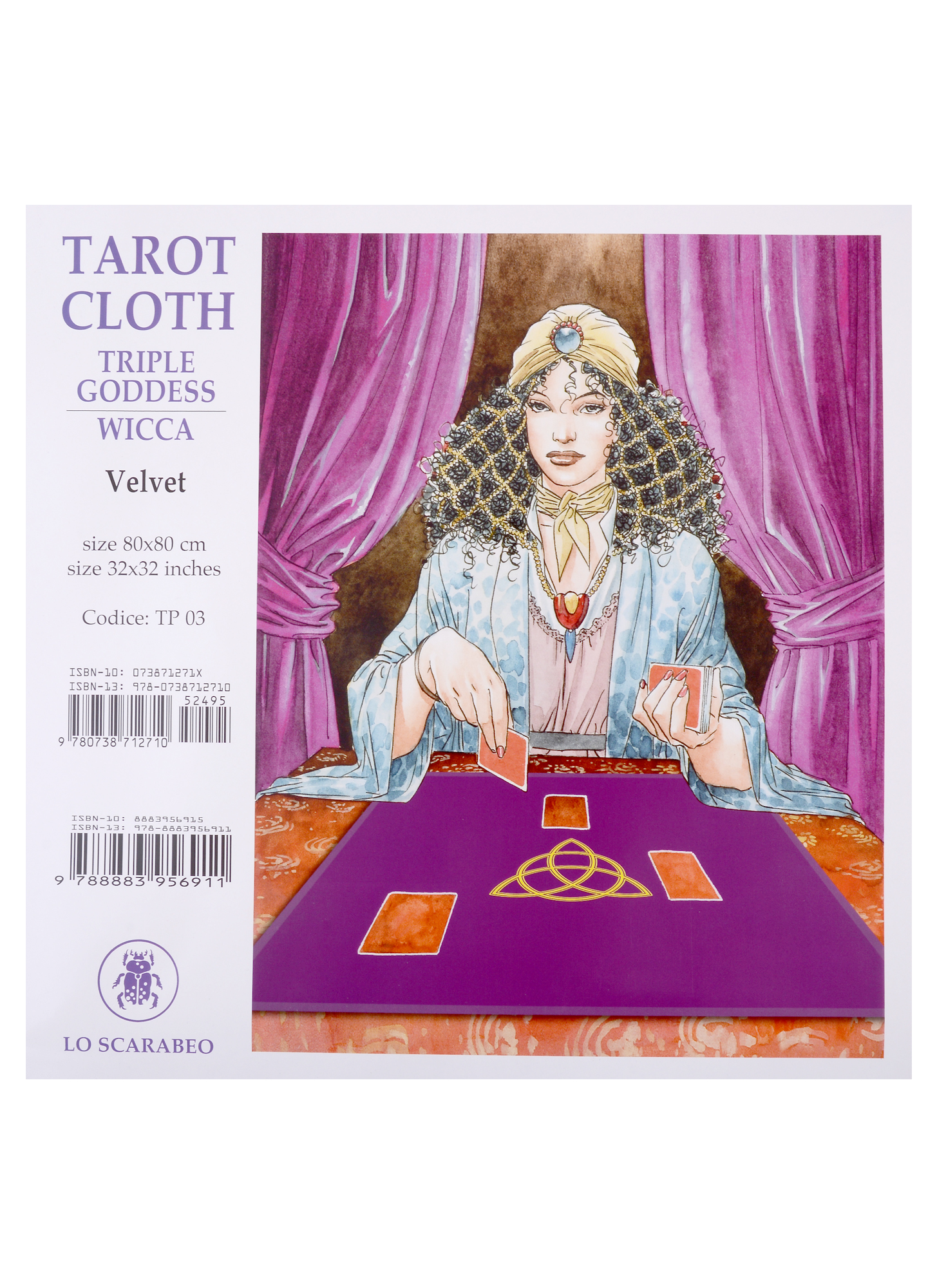 Скатерть для гадания Ведьма для карт таро (80х80) скатерть для гадания ведьма для карт таро 80х80