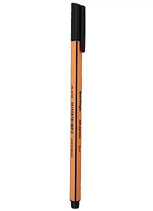 Ручка капиллярная черная Rapido 0,4мм, Berlingo (2944830)  по .