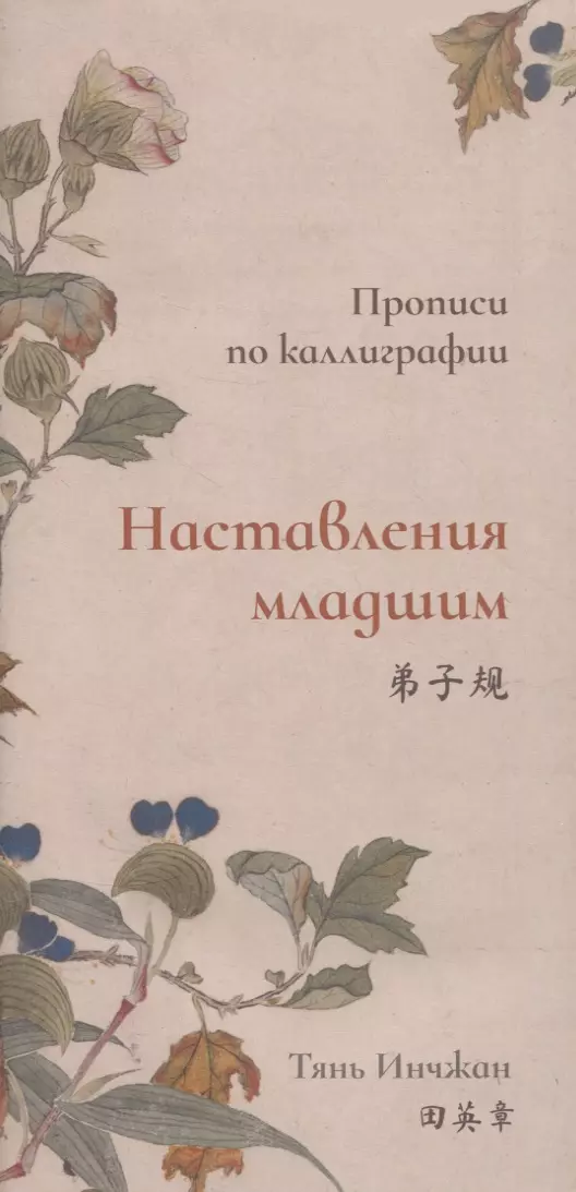 Тянь Инчжан Наставления младшим. Прописи по каллиграфии инчжан тянь наставления младшим прописи по каллиграфии