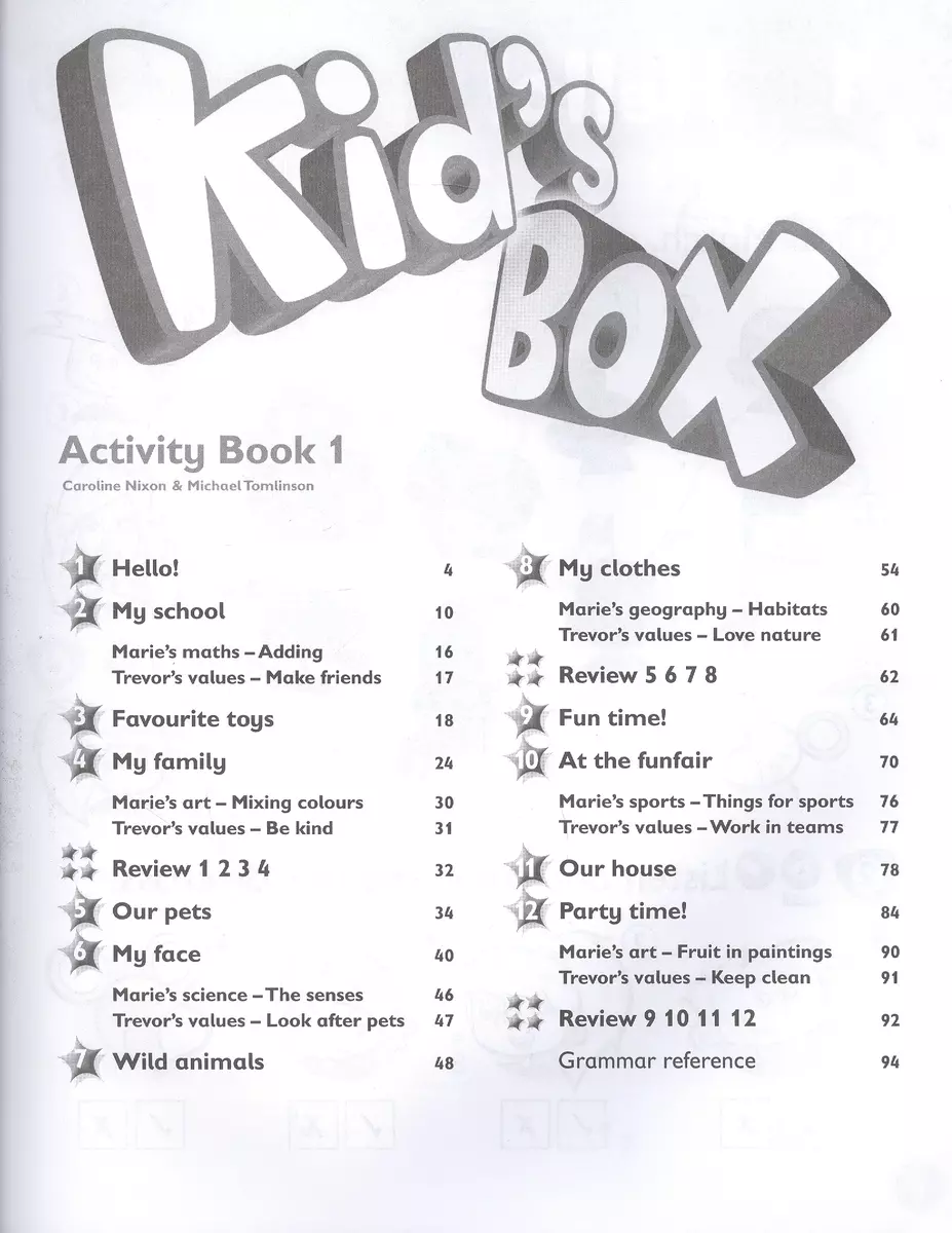 Kid’s Box Updated Second Edition 1 Pupil's Book