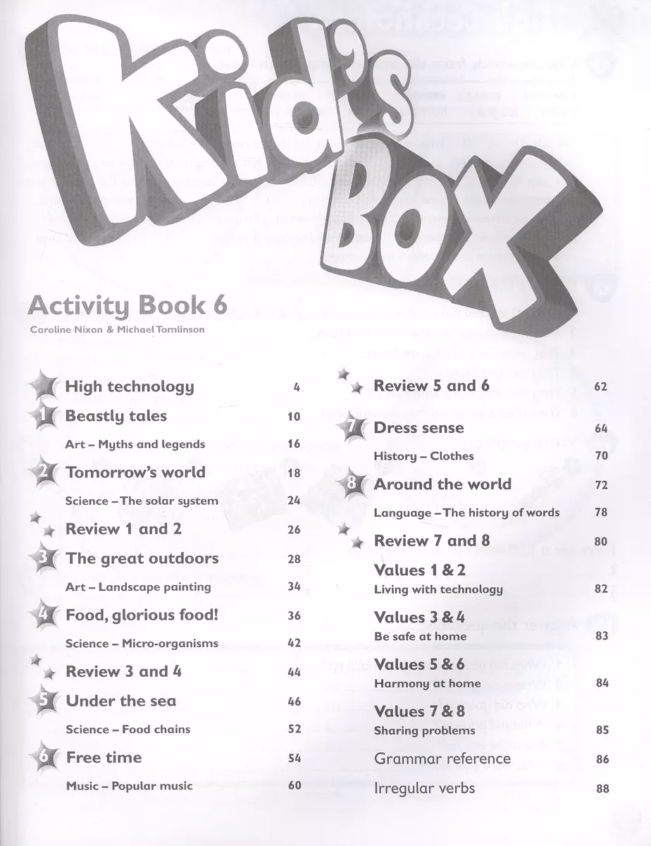 Kids Box. British English. Activity Book 6 with Online Resources. Updated  Second Edition - купить книгу с доставкой в интернет-магазине  «Читай-город». ISBN: 978-1-31-662879-9