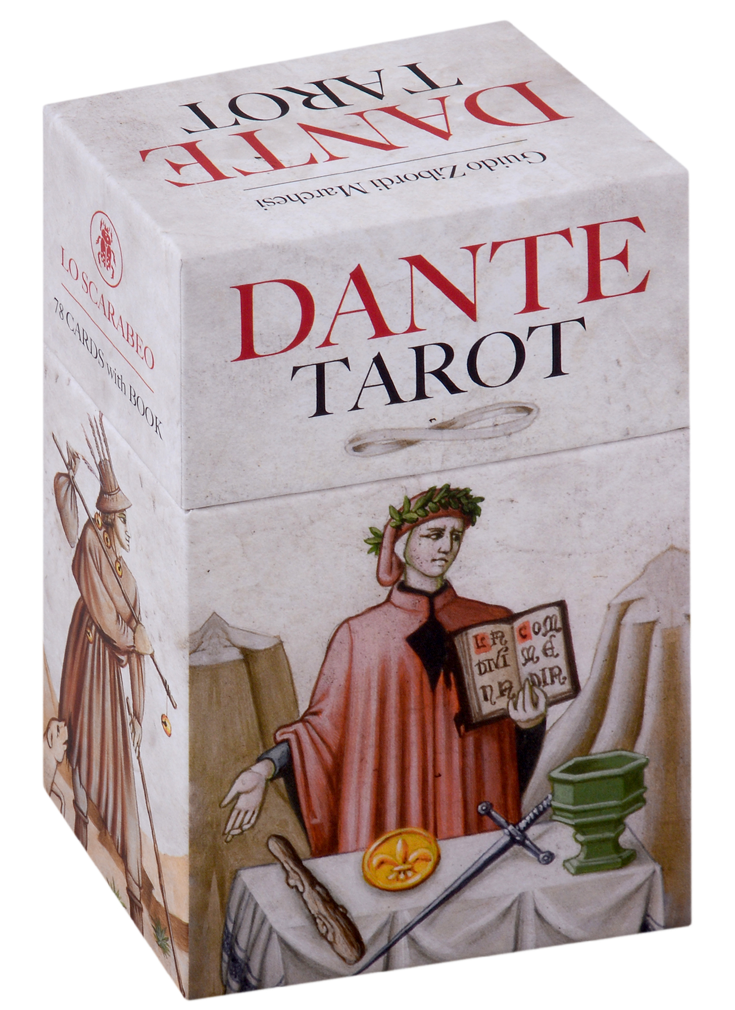 Dante Tarot (78 Cards with Book)