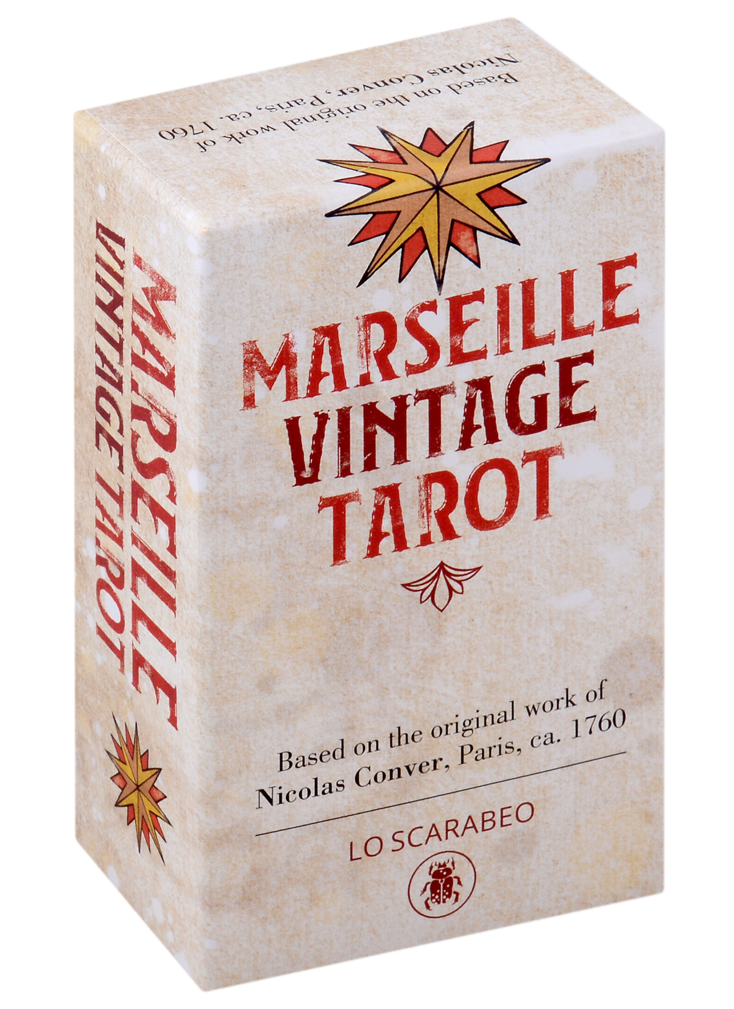 tarot original 1909 78 round cards with instructions Marseille Vintage Tarot (78 Cards with Instructions)