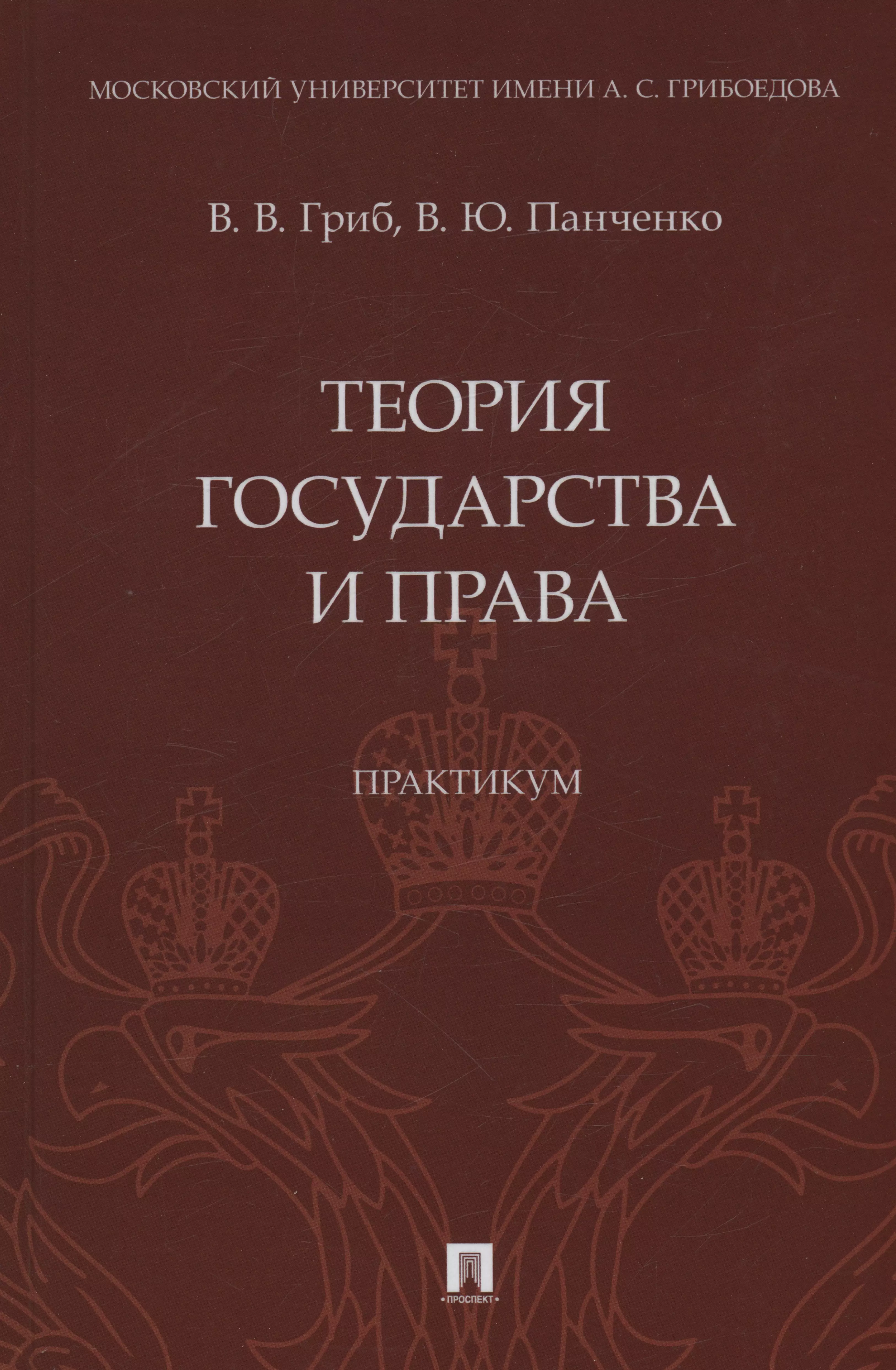 Панченко Владислав Юрьевич, Гриб Владислав Валерьевич Теория государства и права. Практикум