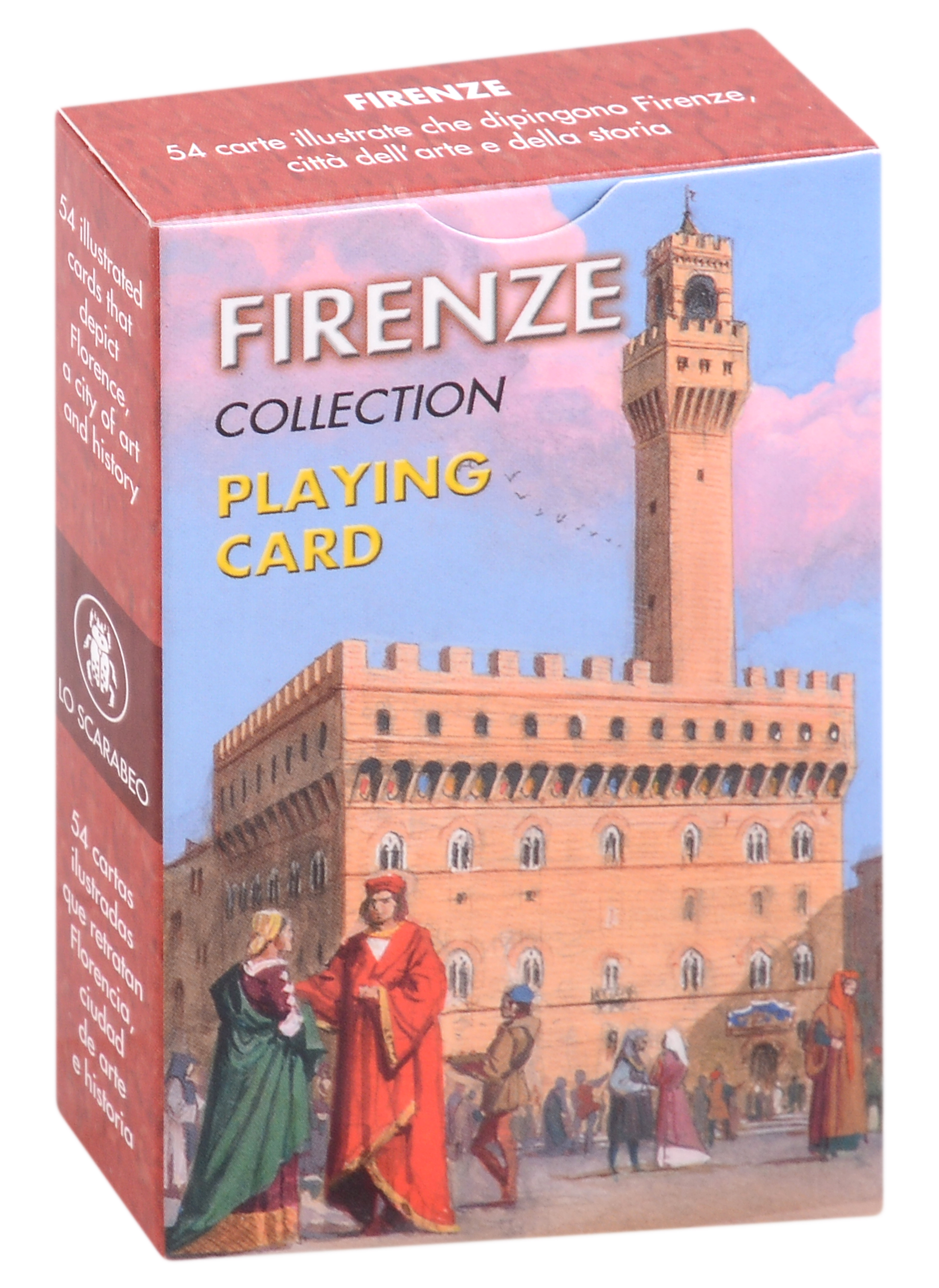 цена Игральные карты «Флоренция» (54 карты)